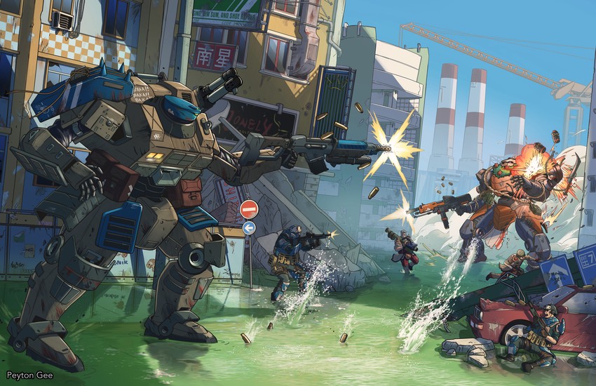 tortuga and genghis (lancer rpg) drawn by peyton_gee