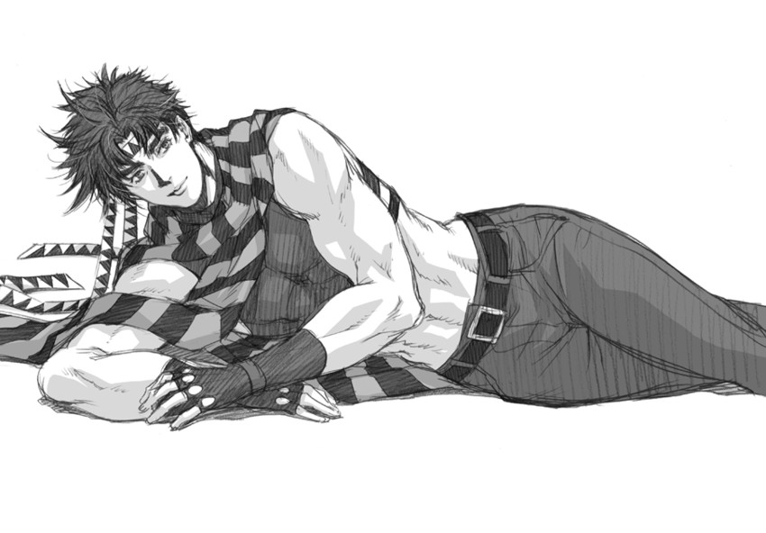 joseph joestar (jojo no kimyou na bouken and 1 more) drawn by kurenai_karasu