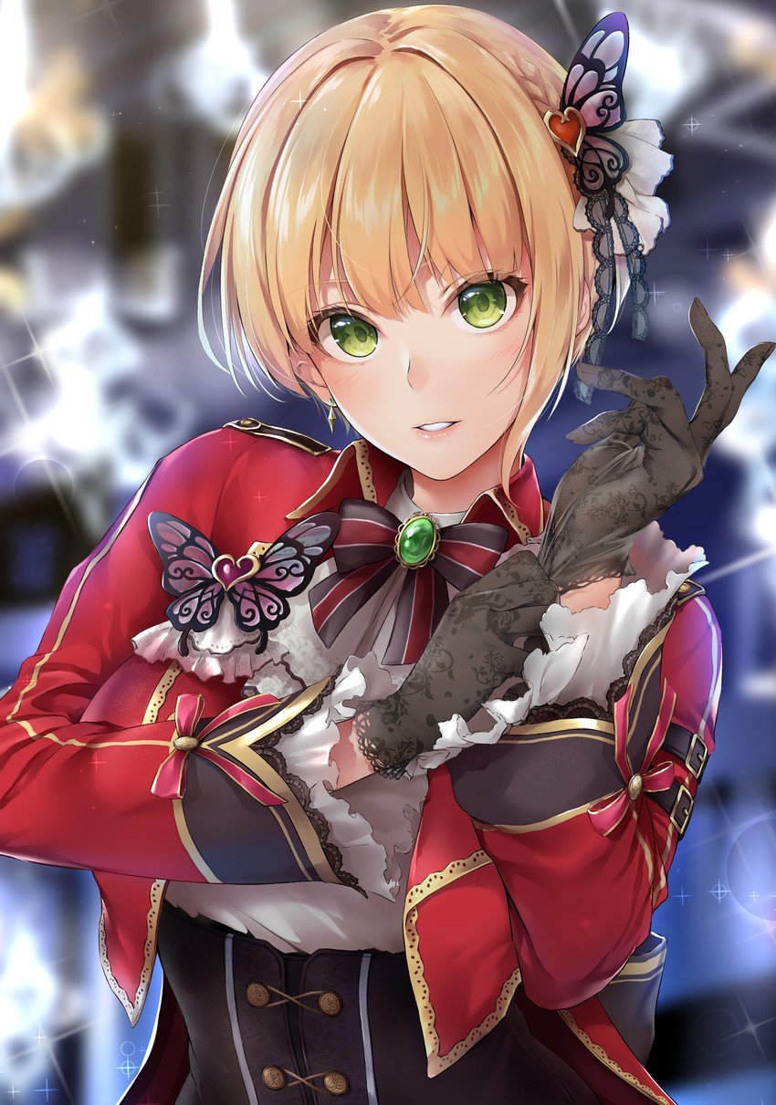 miyamoto frederica (idolmaster and 2 more) drawn by khanka_shui