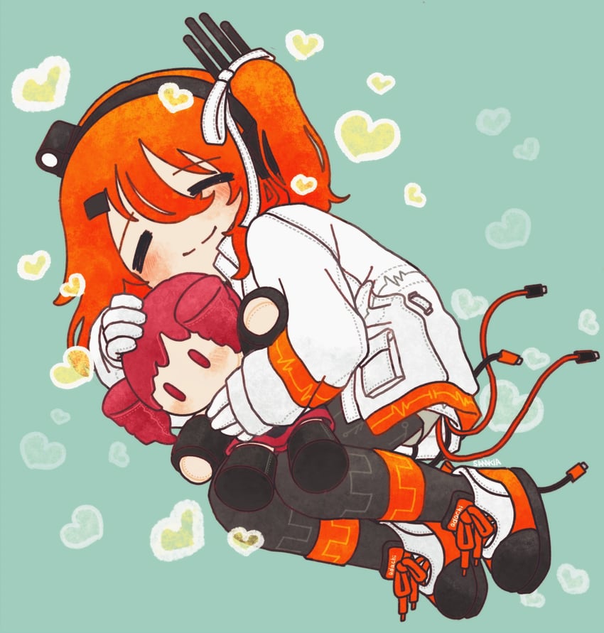 kasane teto and adachi rei (utau and 1 more) drawn by sanakia_(star_issue)