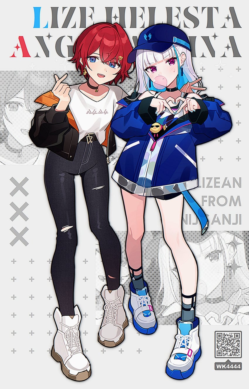 lize helesta, ange katrina, and sebastian piyodore (nijisanji) drawn by waka_(wk4444)