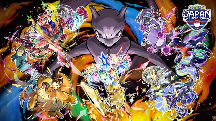 pikachu, garchomp, dragonite, mewtwo, dreepy, and 4 more (pokemon and 1 more)