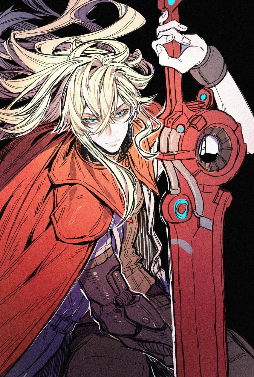 shulk (xenoblade chronicles and 2 more) drawn by cyta_celest