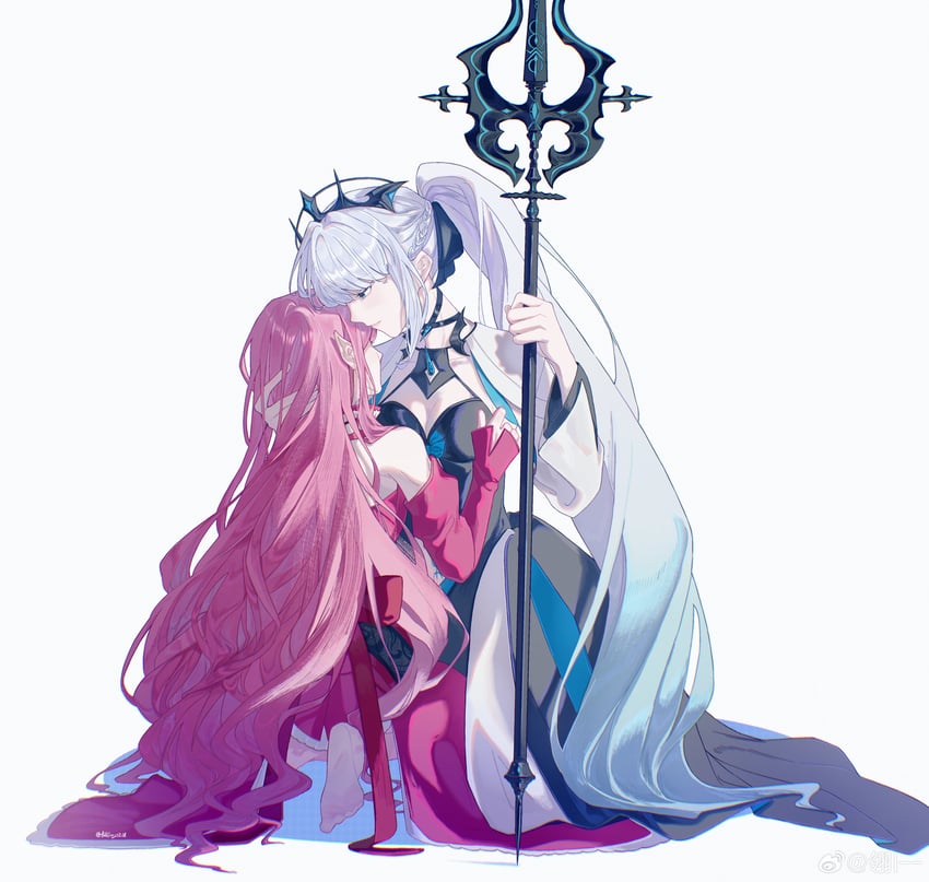 baobhan sith and morgan le fay (fate and 1 more) drawn by saibasidian281