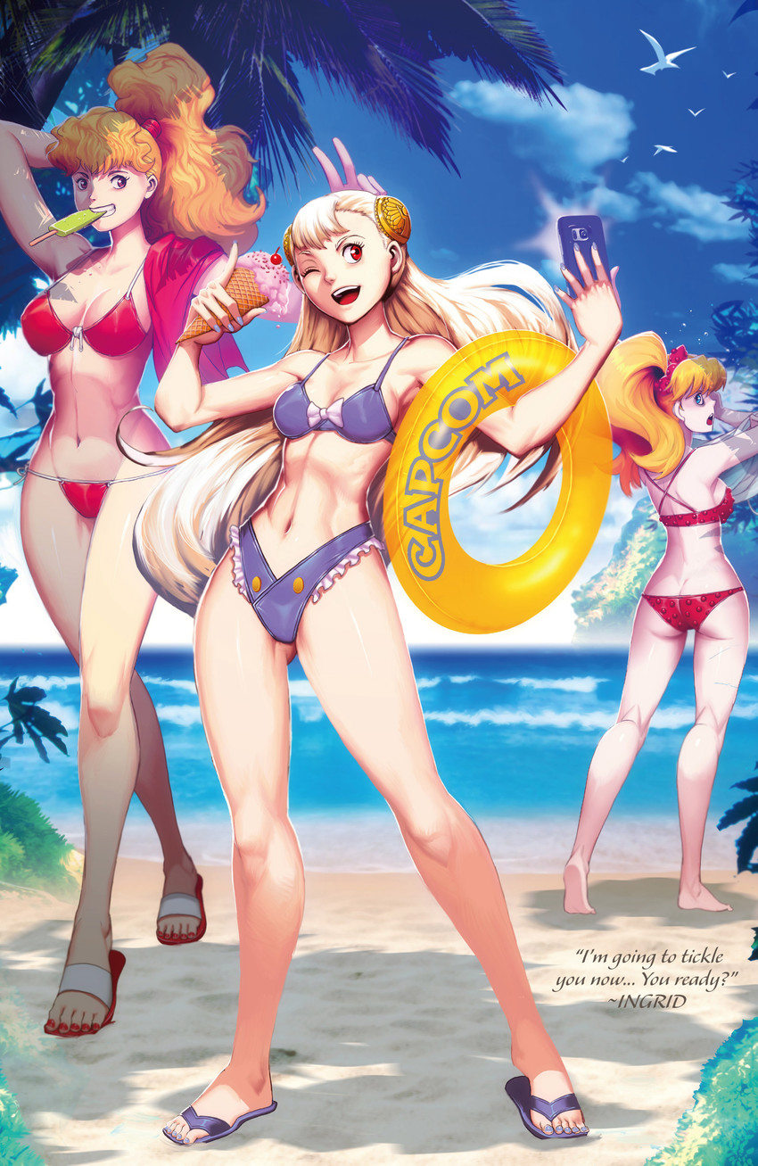 ingrid, genryuusai maki, and effie (street fighter and 4 more) drawn by genzoman