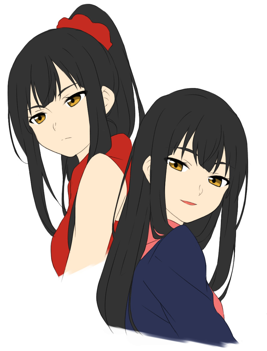 kurebayashi yuzuki and yuzuki (wixoss and 1 more) drawn by sekina