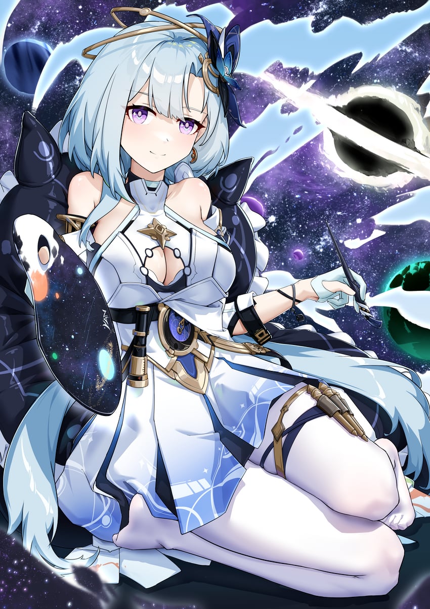 griseo (honkai and 1 more) drawn by yan_(unicorn404)