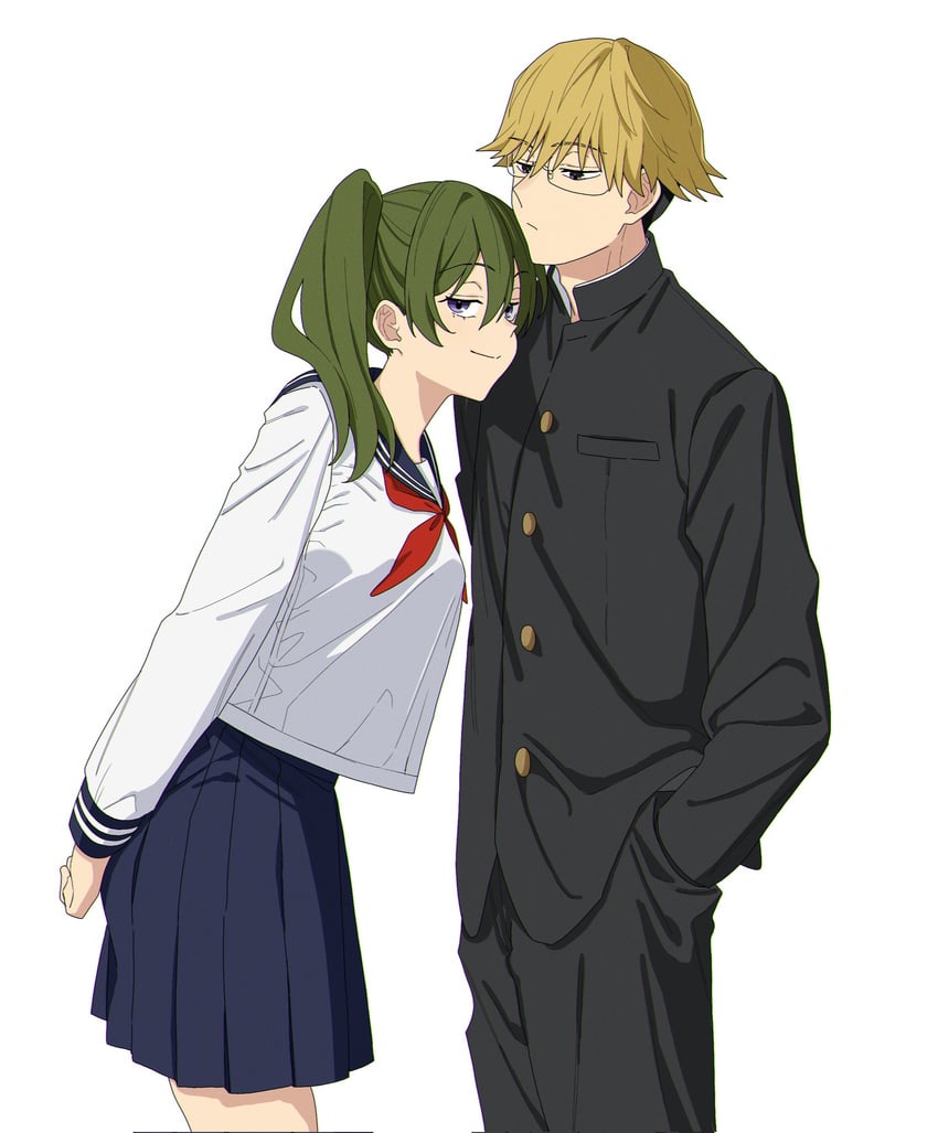 ubel and land (sousou no frieren) drawn by kayuu_(hikentai0112)