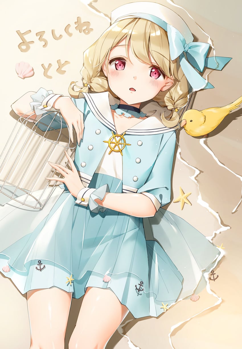 kogara toto (vspo! and 1 more) drawn by kinako_(shiratama_mochi)
