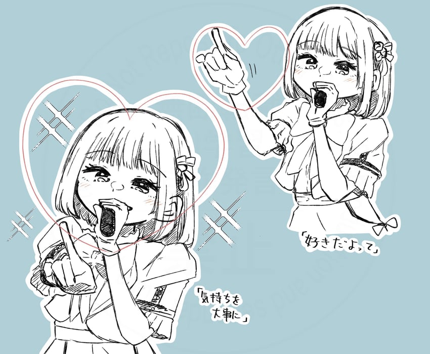 sakurai hina (love live! and 2 more) drawn by puripuri_hurai