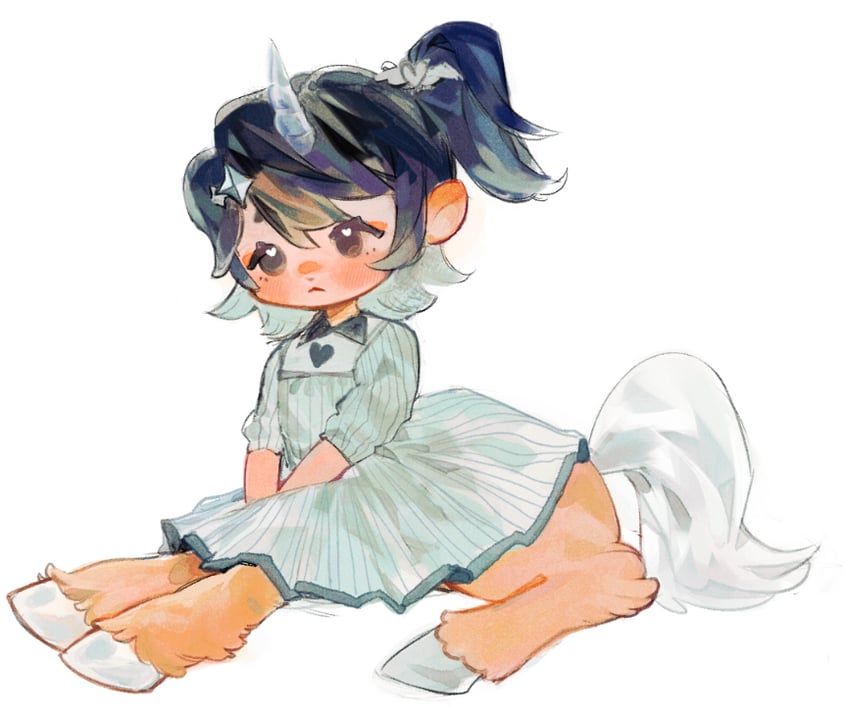 antu dreamlike tea party and 1 more drawn by shiyado