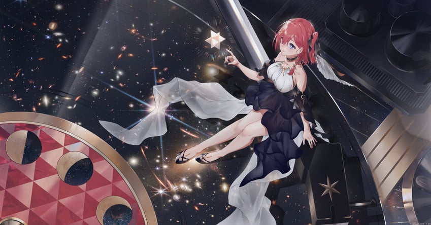 asta (honkai and 1 more) drawn by swkl:d