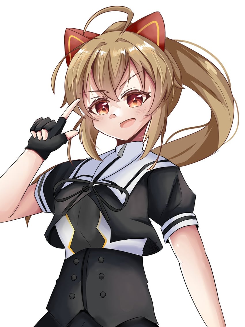 kondou misaka (assault lily) drawn by h_ans_(hmn_anz)