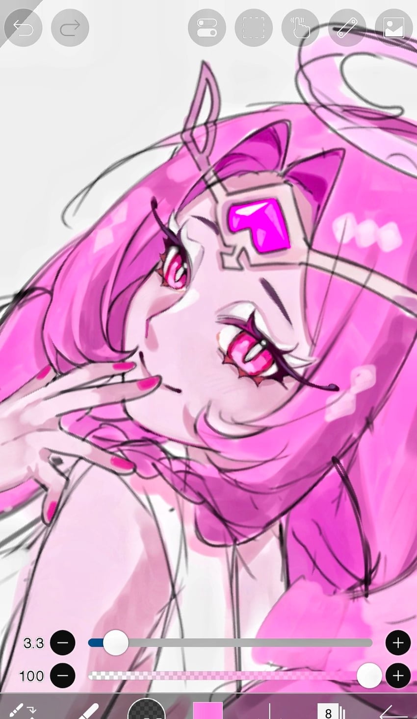 eternal sugar cookie (cookie run and 1 more) drawn by haniwa15