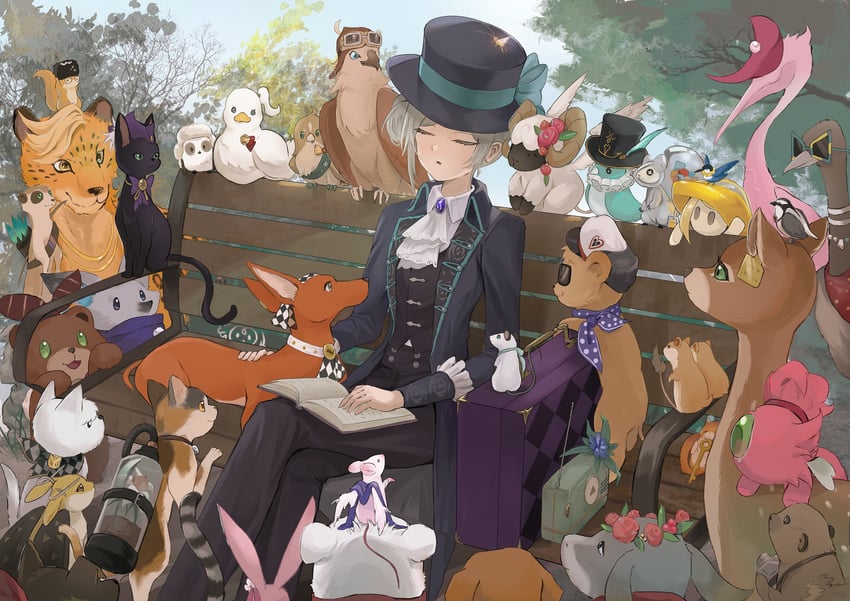 vertin, sonetto, regulus, matilda bouanich, tooth fairy, and 34 more (reverse:1999) drawn by pingfan_de_mao