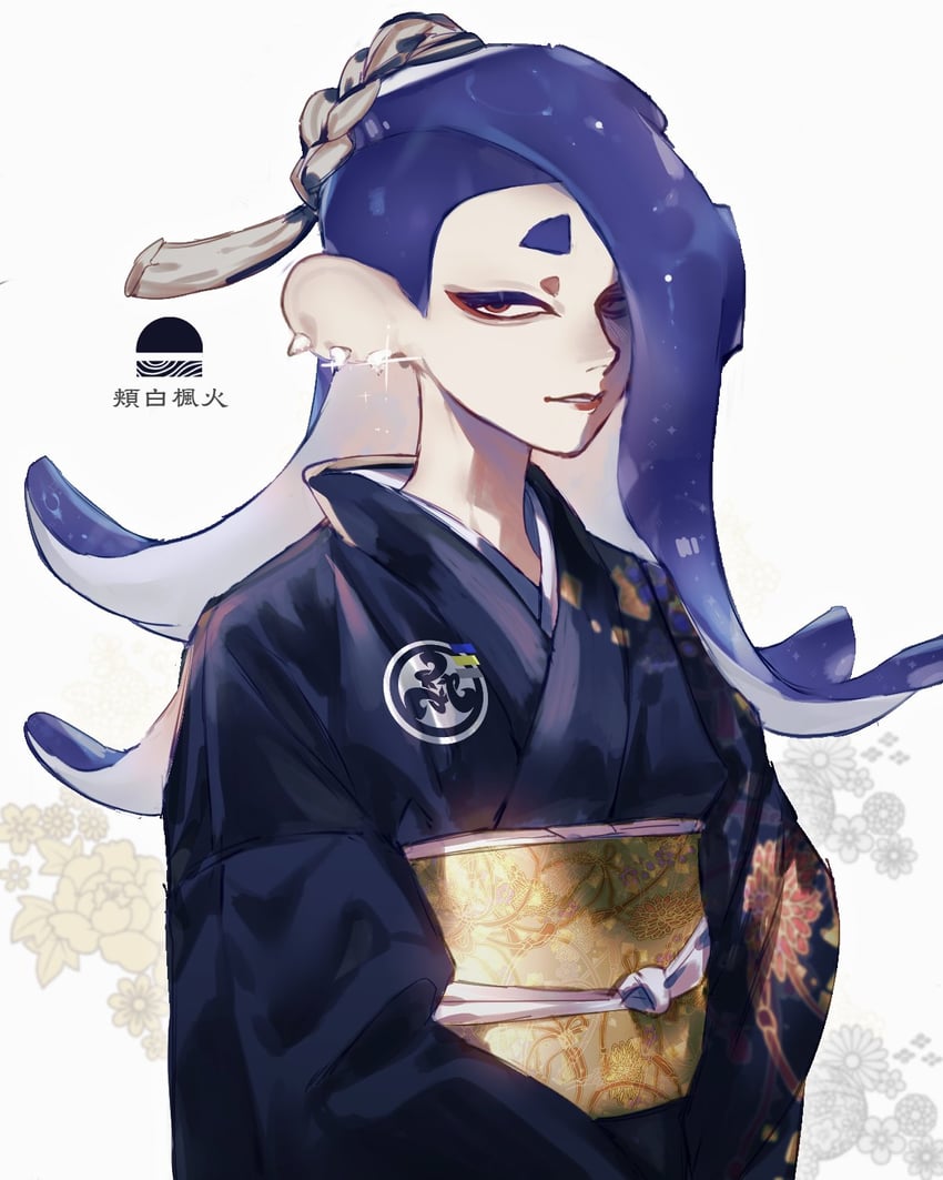 shiver (splatoon and 1 more) drawn by 404_qwp