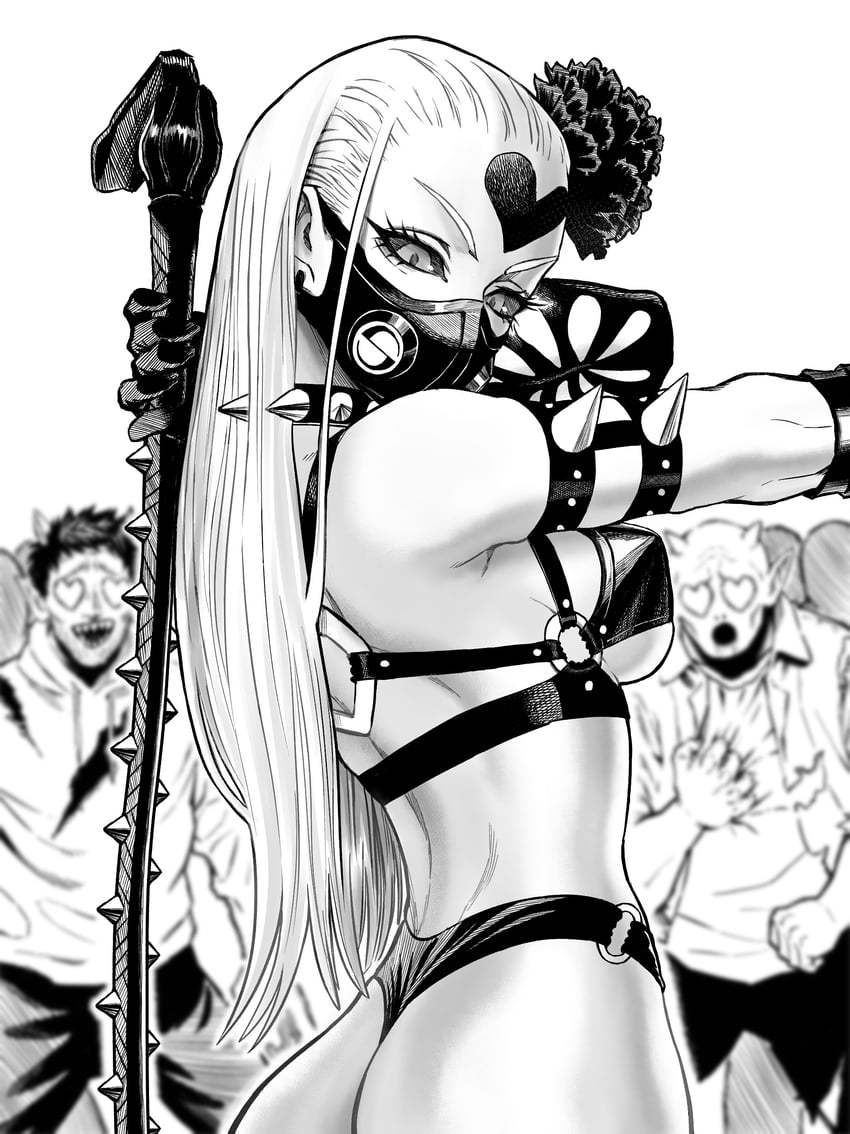 kaijin hime do-s (one-punch man) drawn by kazu_884