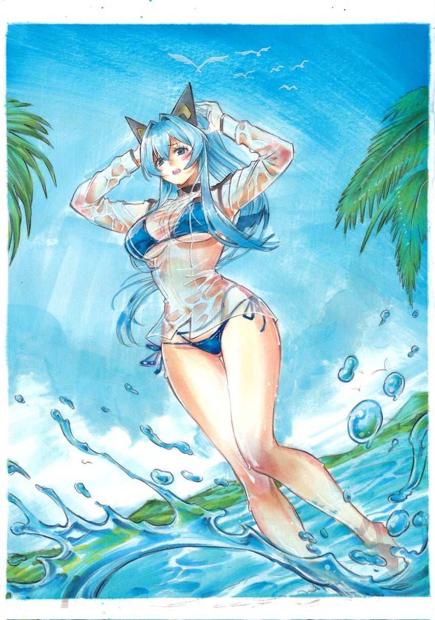helm (goddess of victory: nikke) drawn by rodrigo_yoshimiya