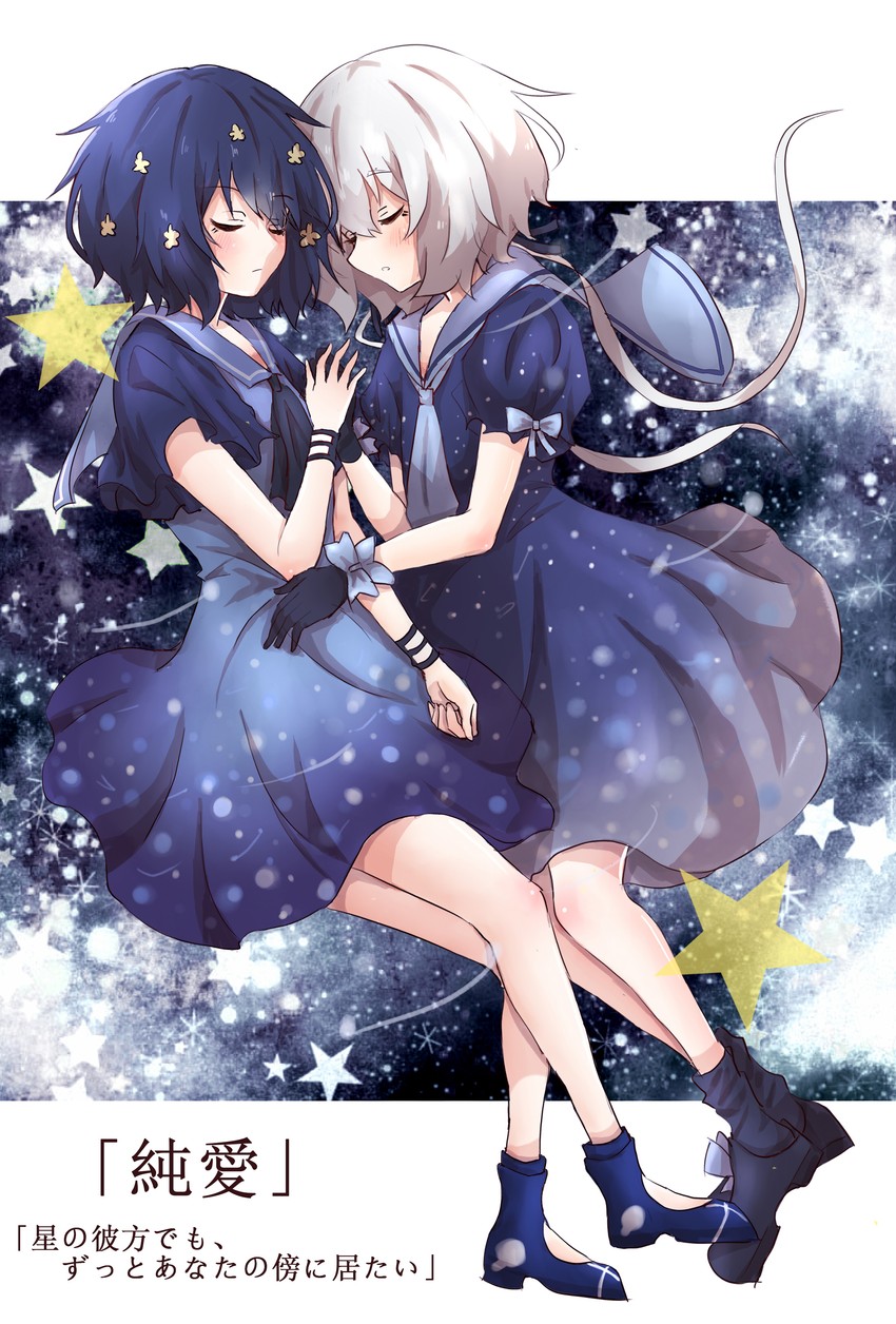 konno junko and mizuno ai (zombie land saga) drawn by happy-myself
