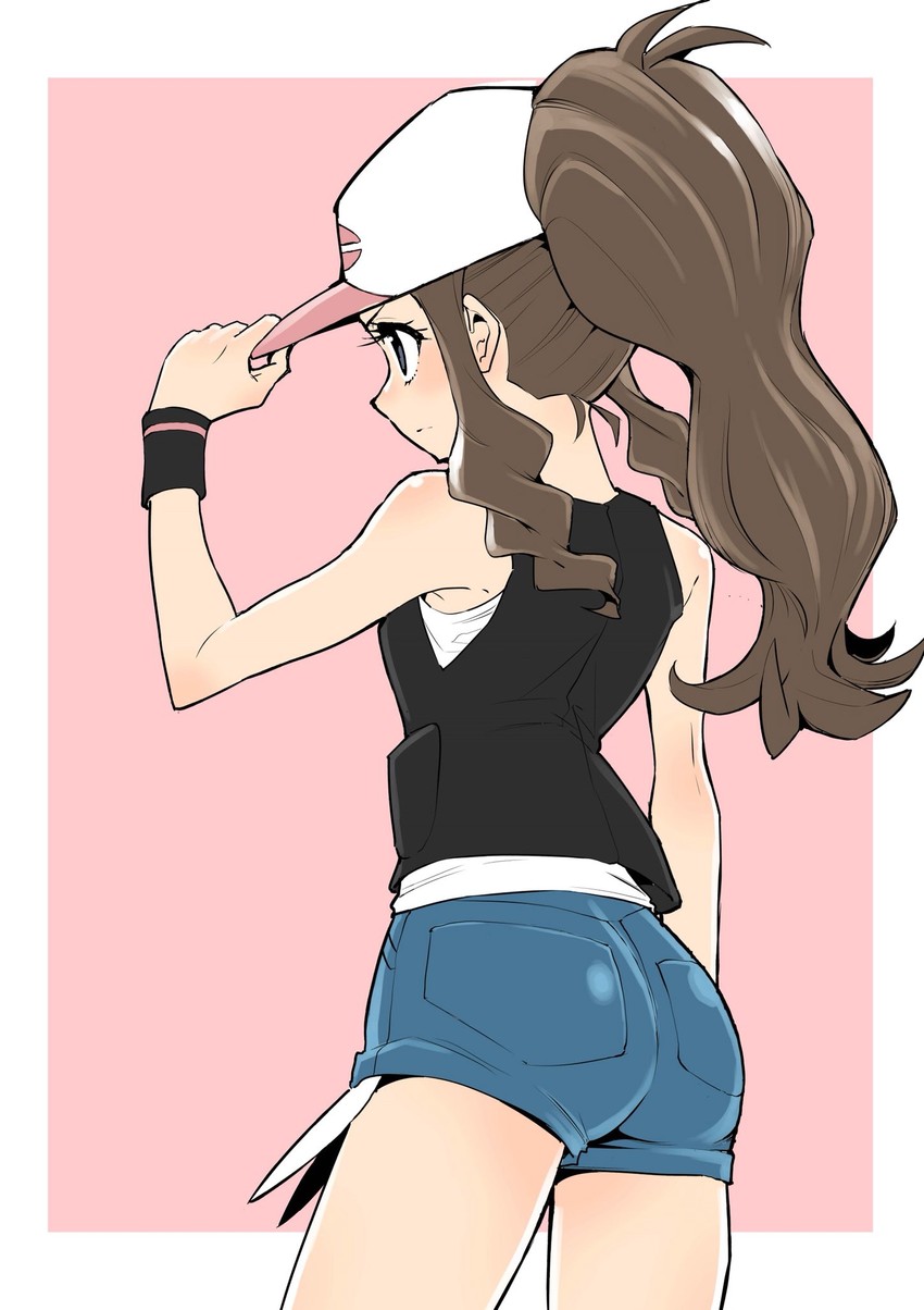 hilda (pokemon and 1 more) drawn by hirakata_masahiro
