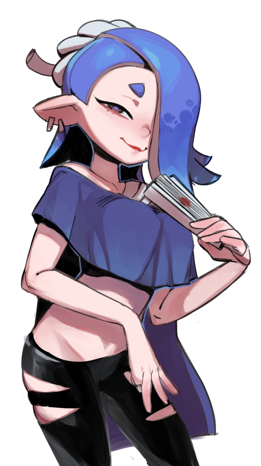 shiver (splatoon and 1 more) drawn by sho-n-d