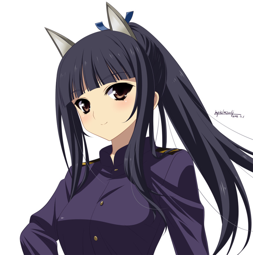 hattori shizuka (world witches series and 1 more) drawn by umyonge_(lkakeu)