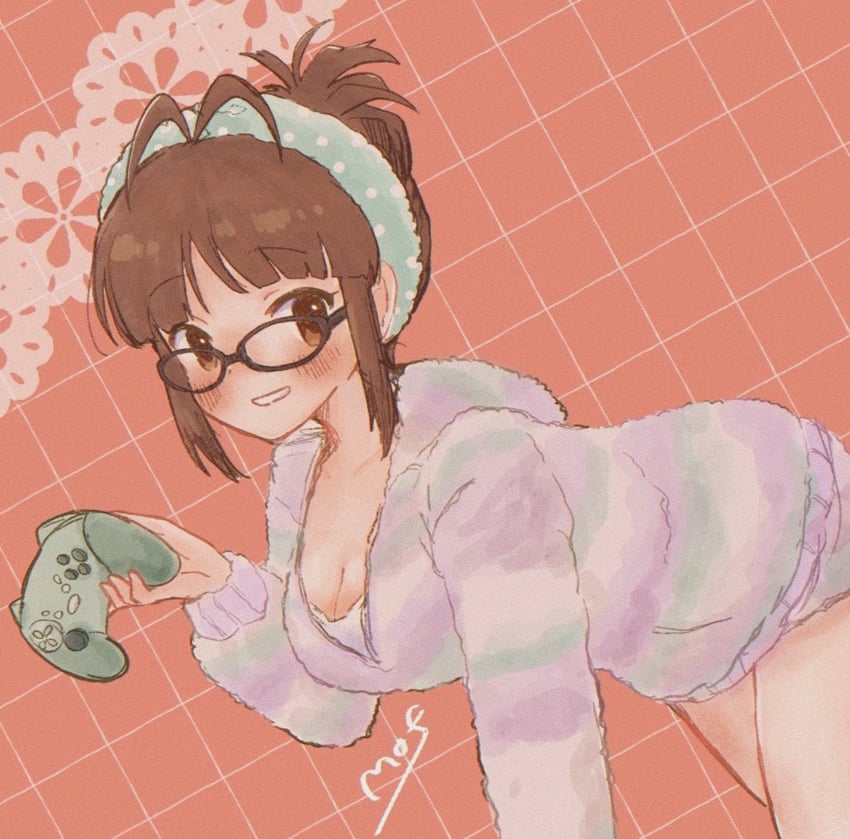 akizuki ritsuko (idolmaster and 1 more) drawn by nekoninaru_ne
