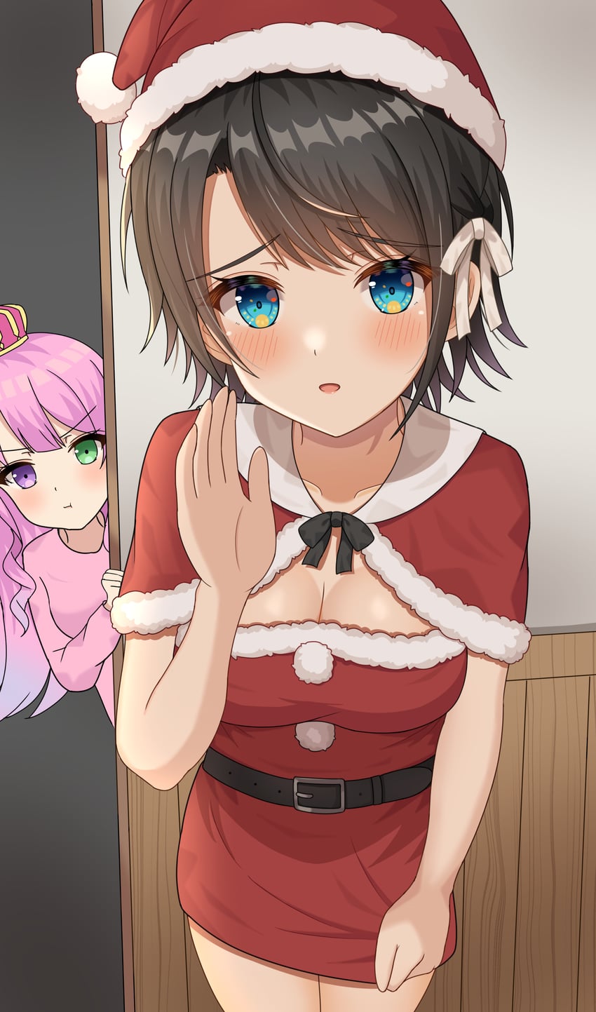 oozora subaru and himemori luna (hololive) drawn by hisui_(user_zvkr2432)
