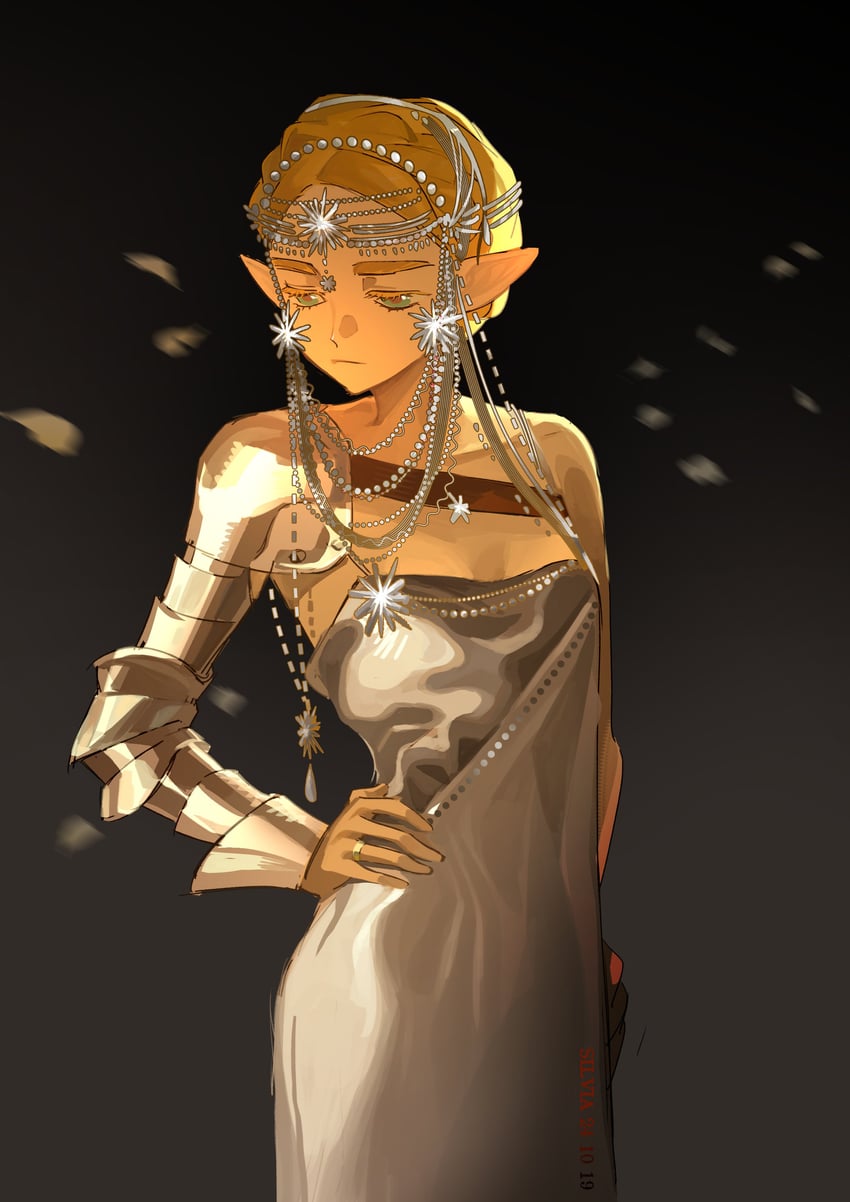 princess zelda (the legend of zelda and 1 more) drawn by yushx31