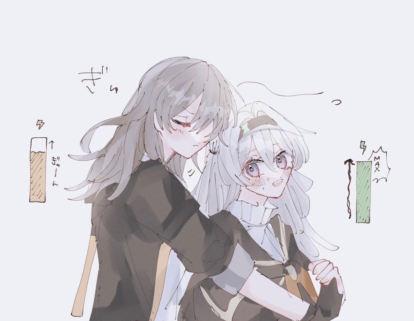 trailblazer, firefly, and stelle (honkai and 1 more) drawn by cider0ad