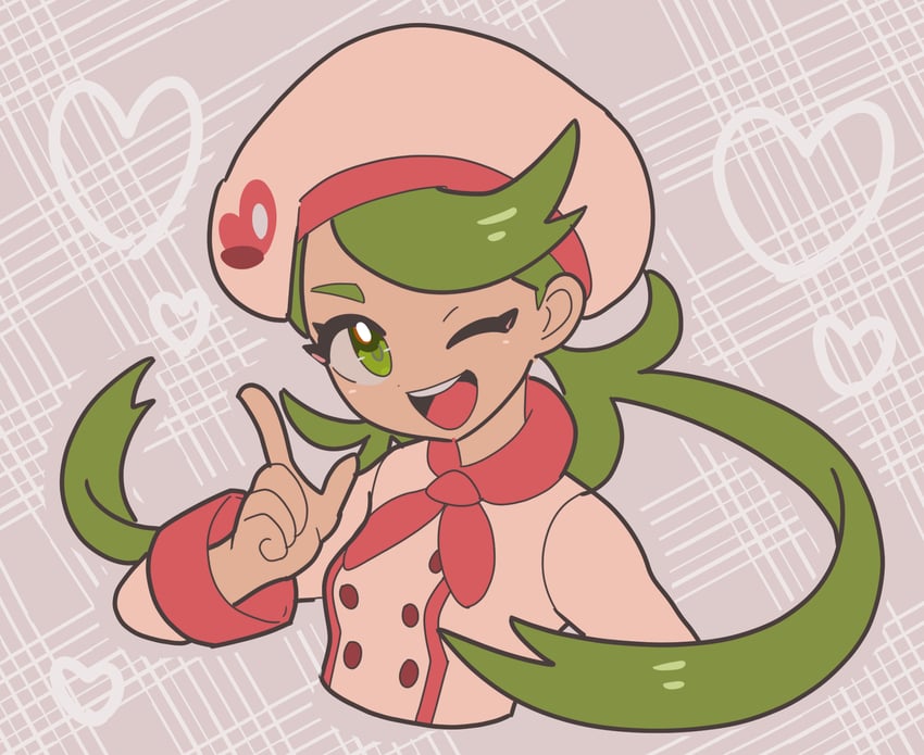 mallow (pokemon and 1 more) drawn by meiji_(meijihoney)