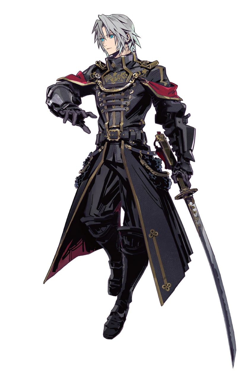 sephiroth (final fantasy and 2 more) drawn by fujise_lisa