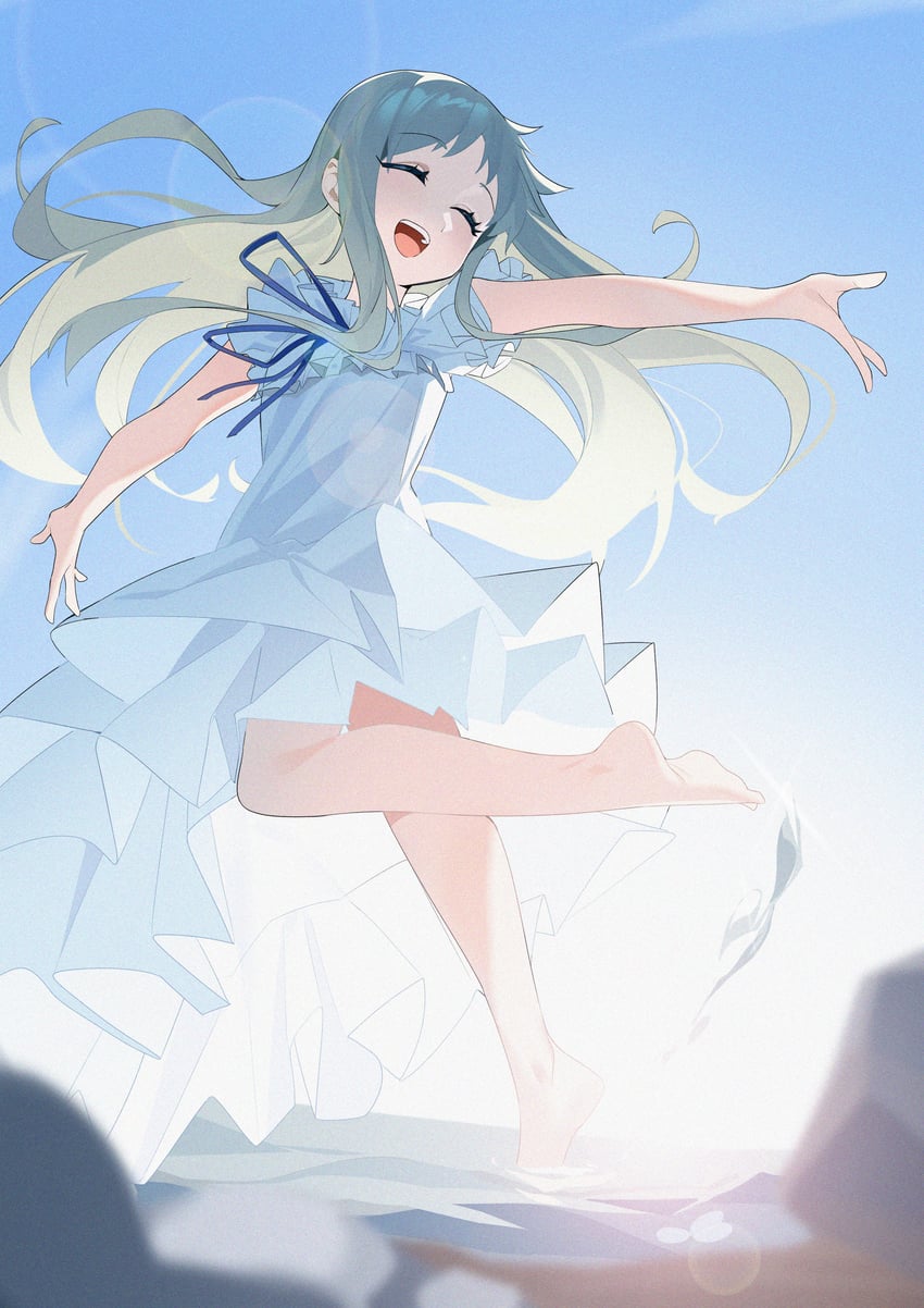 honma meiko (ano hi mita hana no namae wo bokutachi wa mada shiranai.) drawn by wako_(1194433260)
