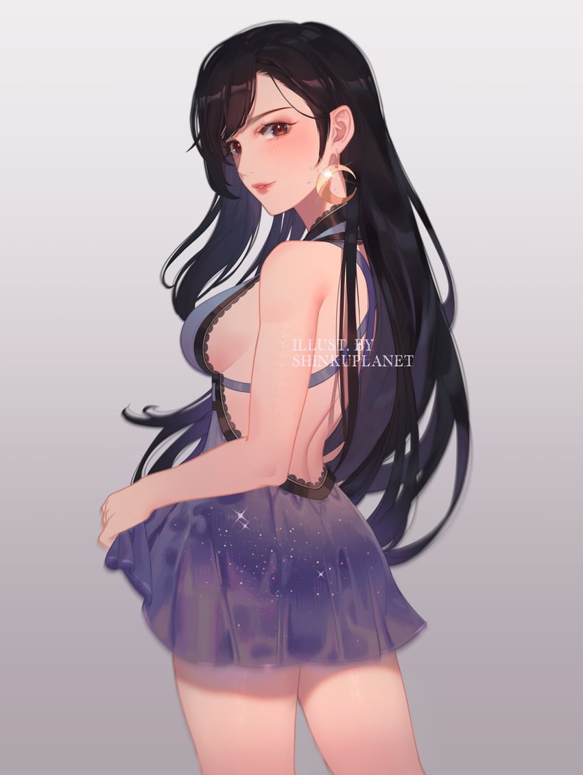tifa lockhart (final fantasy and 2 more) drawn by shinkuplanet