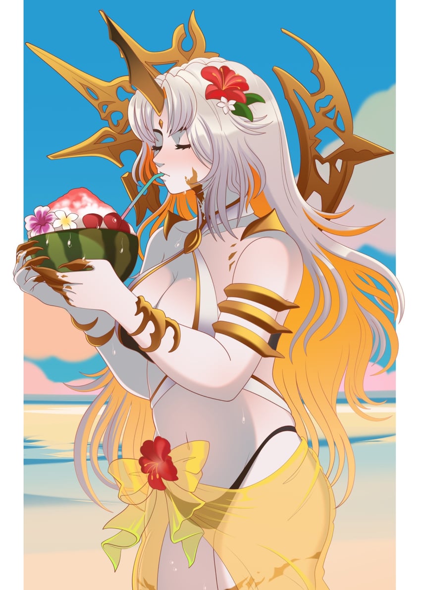 gullveig (fire emblem and 1 more) drawn by deebyfeeby