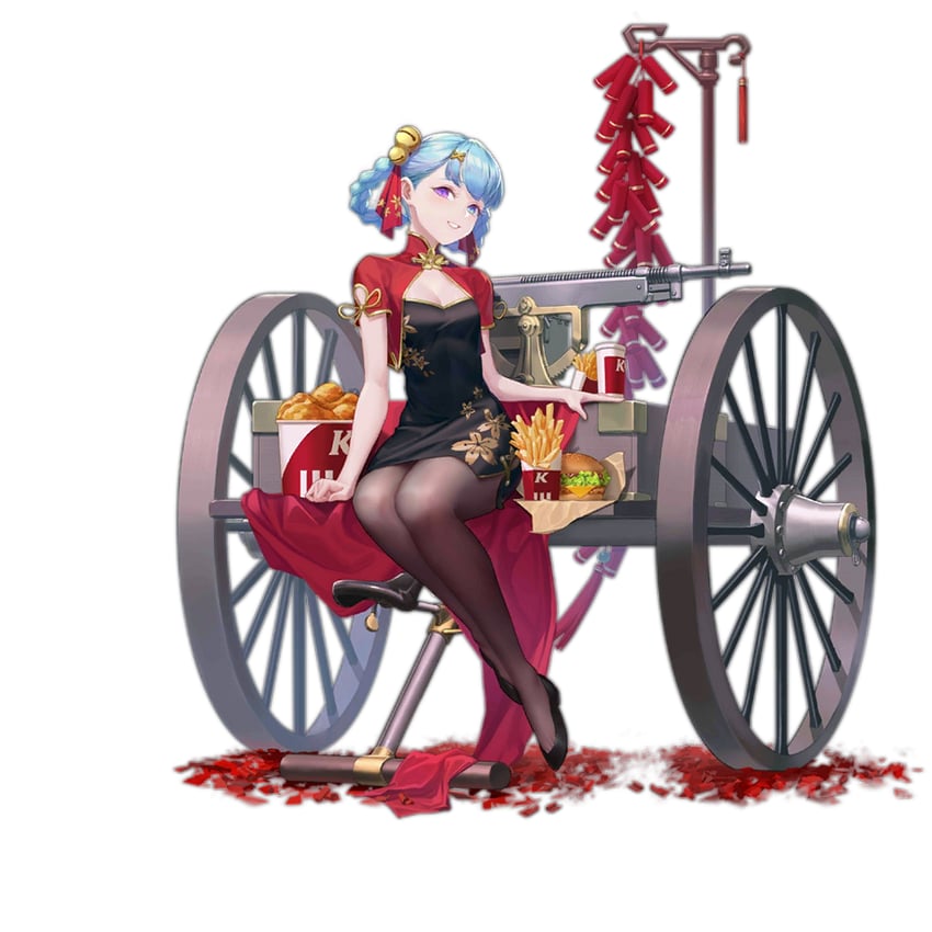 m1895 cb (girls' frontline and 1 more) drawn by jinyu_lao_honglingjin