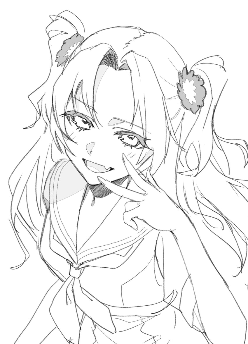 osawa rurino (love live! and 1 more) drawn by koiori