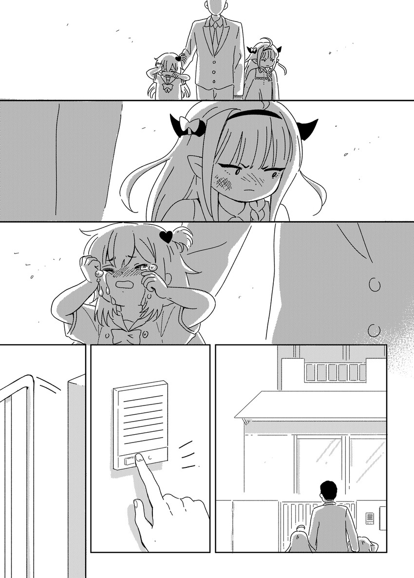 kiryu coco and akai haato (hololive) drawn by jennie_congee