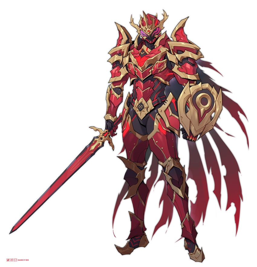 evil king (super sentai and 1 more) drawn by tongzhen_ganfan