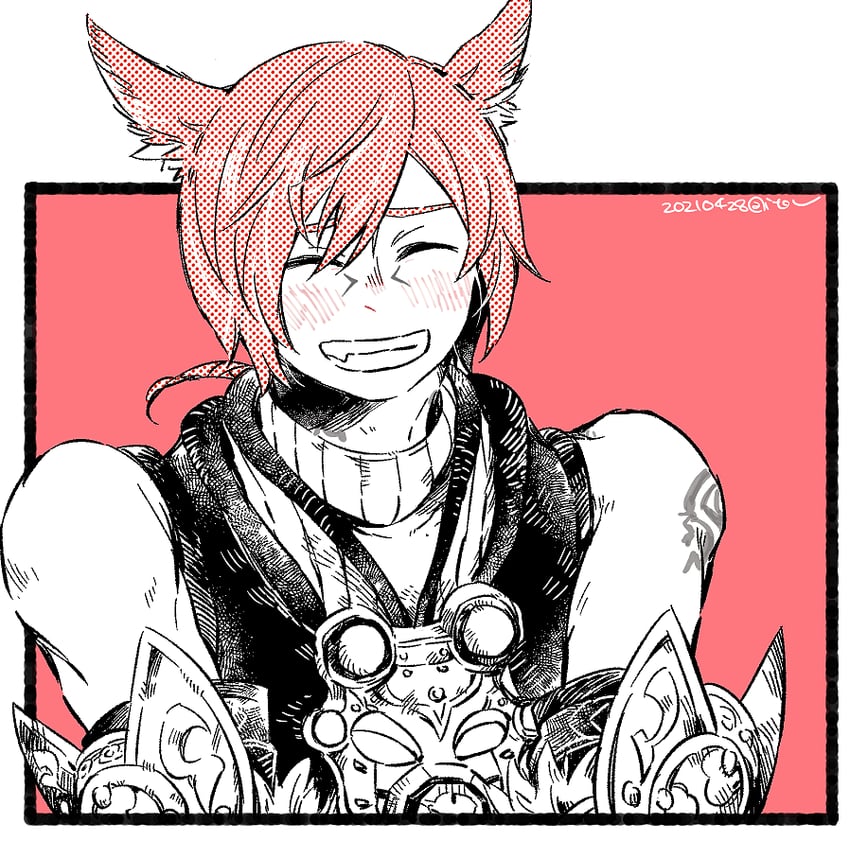 g'raha tia (final fantasy and 1 more) drawn by itowo_(itowc)