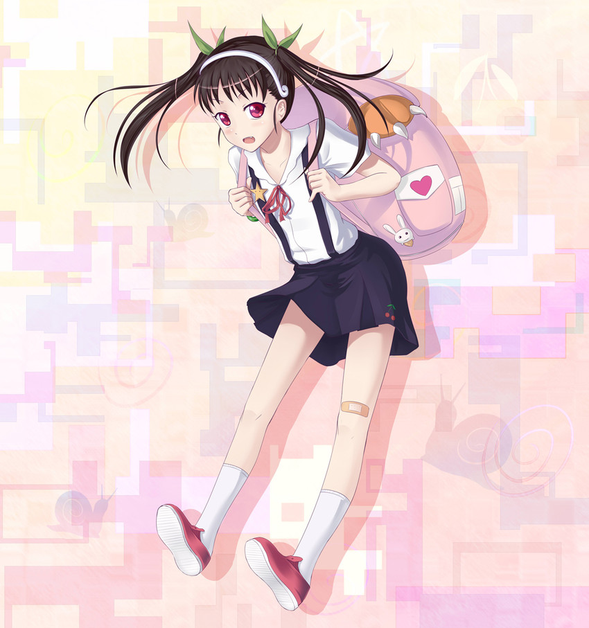 hachikuji mayoi (monogatari and 1 more) drawn by atomix