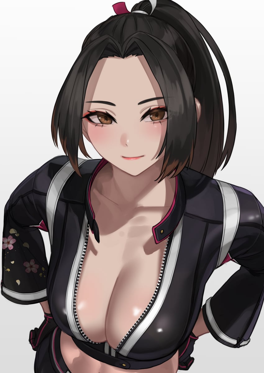 shiranui mai (fatal fury and 1 more) drawn by kilye_kairi