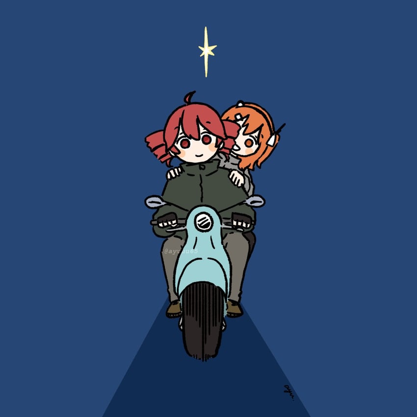 kasane teto and adachi rei (utau and 1 more) drawn by ayuuu65