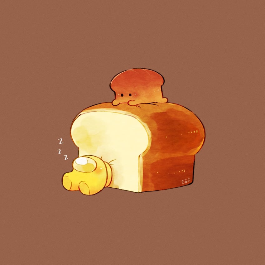 yellow, mini crewmate, and breb (among us) drawn by tenmiyakiyo