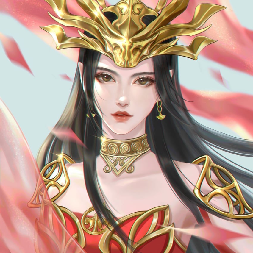 cai lin (doupo cangqiong) drawn by gai_nie_ba_weibo