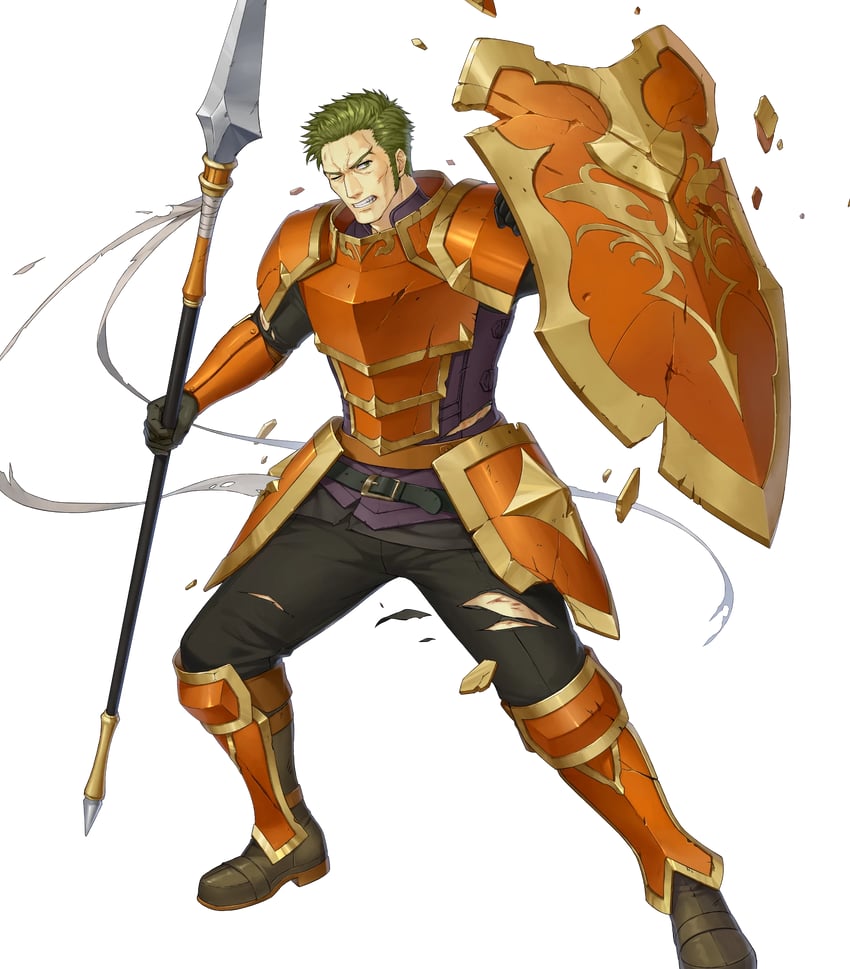 oswin (fire emblem and 2 more) drawn by shibayama_wankuro