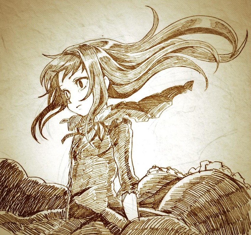 akemi homura (mahou shoujo madoka magica and 1 more) drawn by aebj