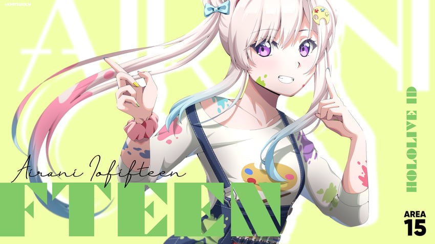 airani iofifteen (hololive and 1 more) drawn by kuroyuki-mitsuki