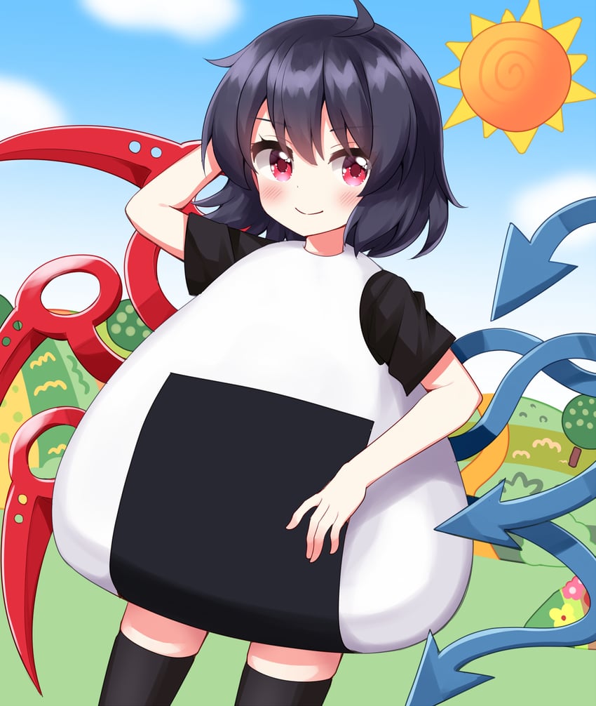 houjuu nue (touhou) drawn by ruu_(tksymkw)