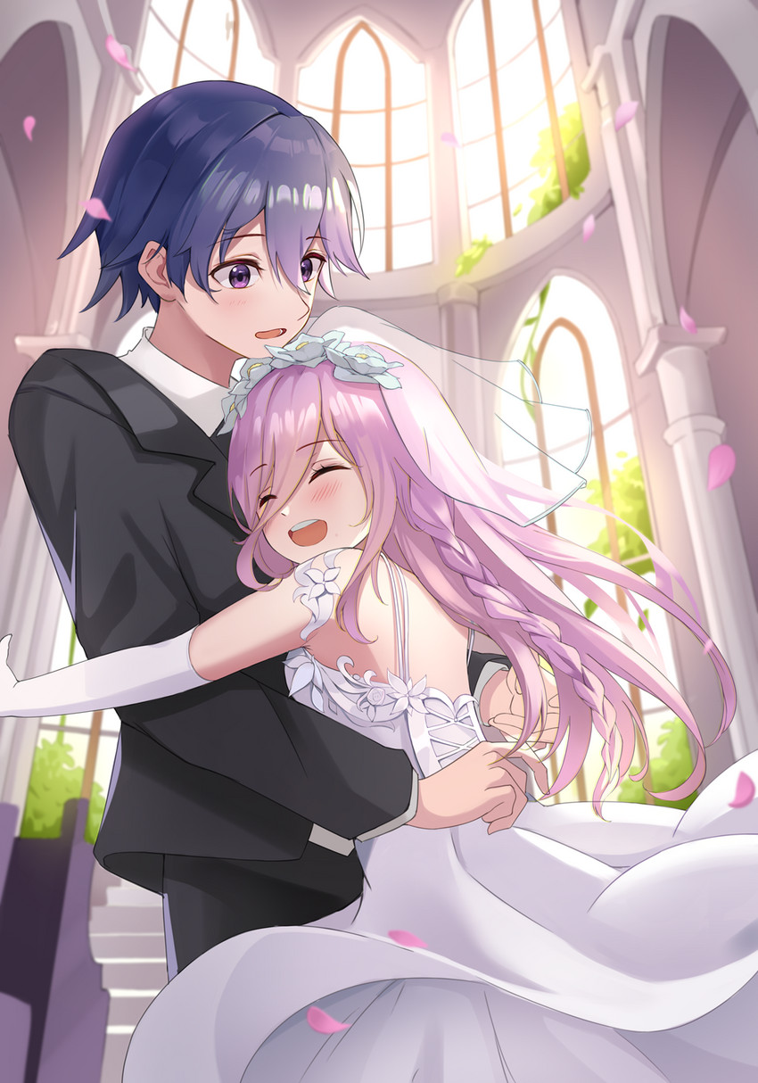 itsuka shido and sonogami rio (date a live and 1 more) drawn by amco